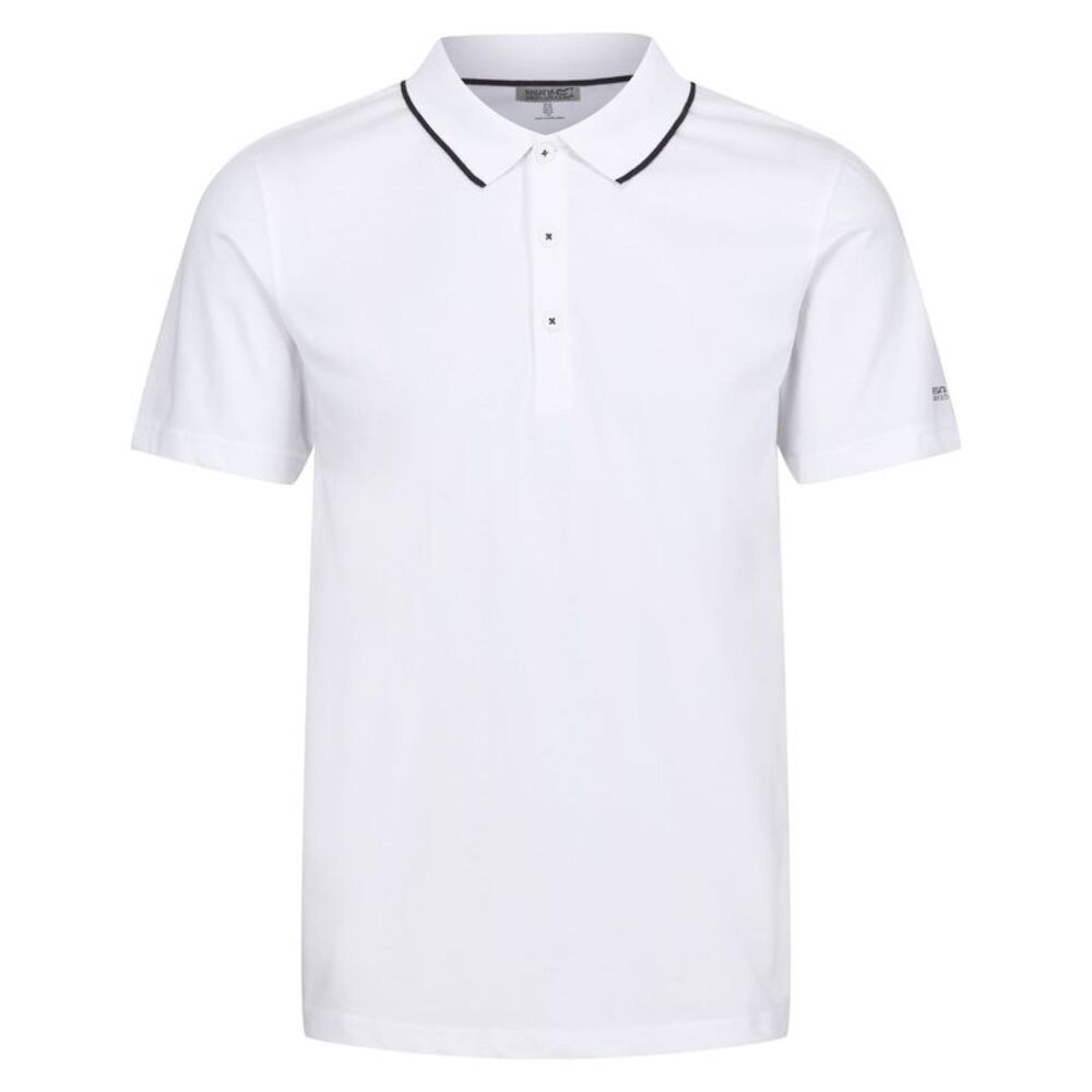 Regatta Mens Forley Polo Shirt / White